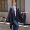 130*150cm Shawl Wraps for Women with Pockets, Elegant Cashmere Feeling Wraps, Open Front Pashmina with Tassel Scarf Blanket for Spring Fall Winter