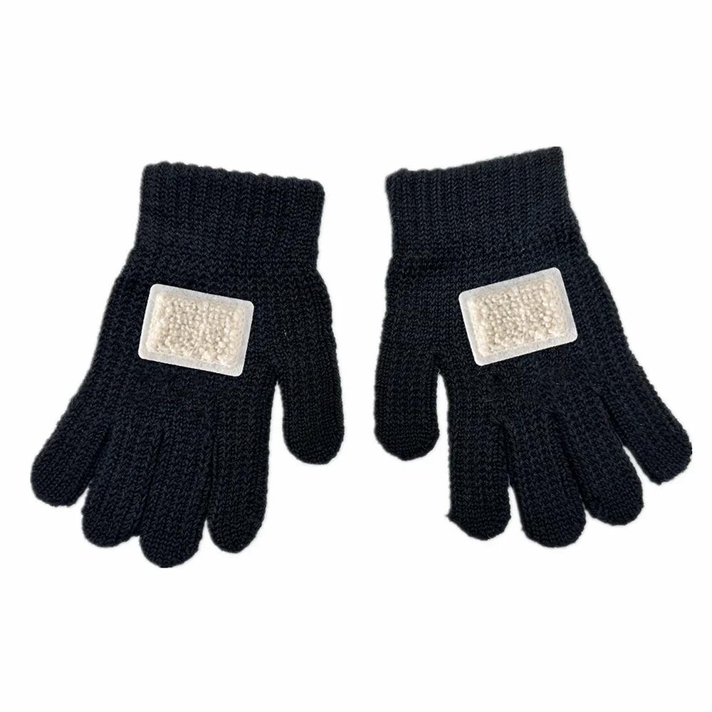 

A4 NEW Autumn and winter baby cotton knitted Stretchy Beanies Gloves Children Hat Personality Terry Patches hats scarf skii mask 12M-24M
