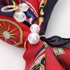Faux Perlen Halstuch Ring, Damen Metall Schal Halter, Eleganter Seiden Schal Ring Clip, Mode Kleider Ring Wickelhalter für Hemden T-Shirts Schal
