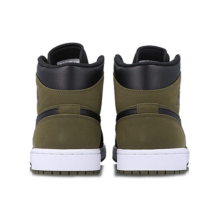 Jordan 1 Tela Oliva Medio 554724-301