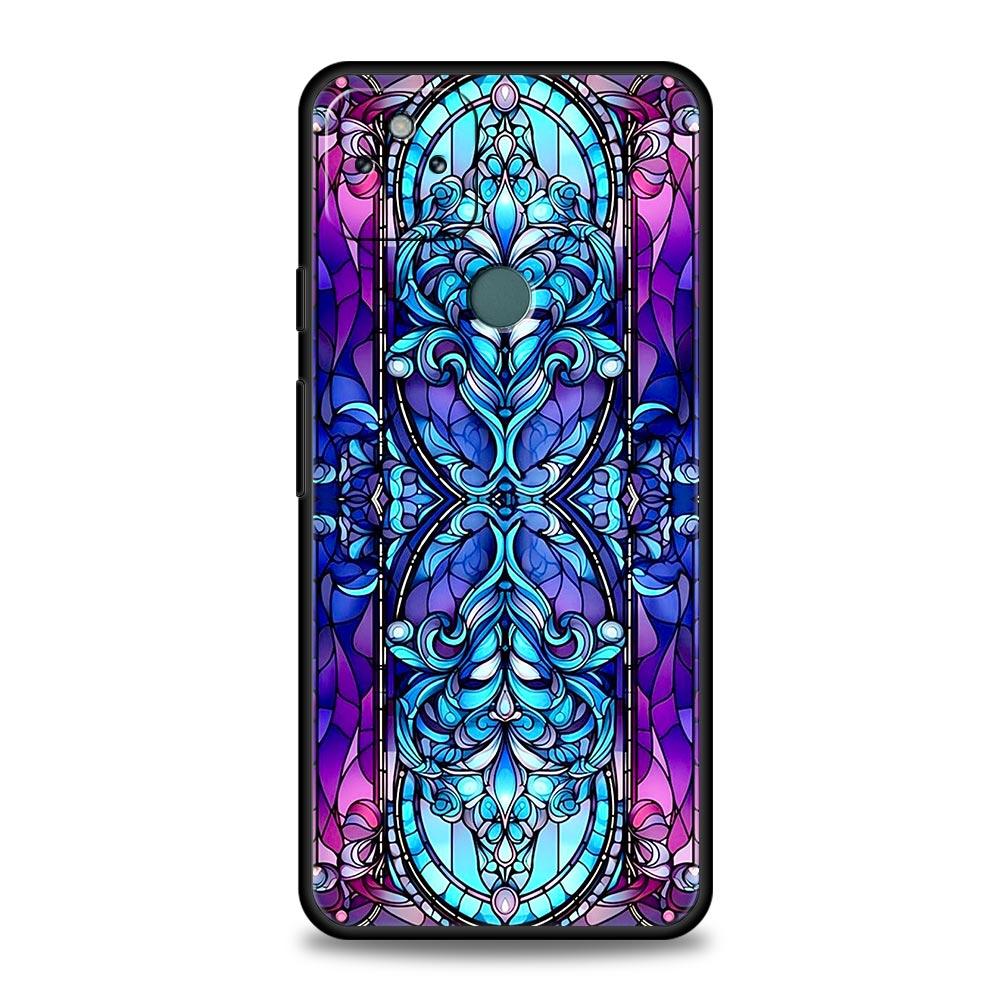 Beautiful Sun Moon Glass Phone Case Cover for Google Pixel 10 9 8 7 6 9A 8A 7A 6A Pro Shockproof Soft TPU 10 Pro XL Shell Fundas