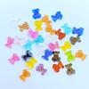 50/60/70/80Pcs Kawaii Cute Mini Shining Bear Flat back Resin Cabochons Scrapbooking DIY Jewelry Craft Decoration Accessorie K94