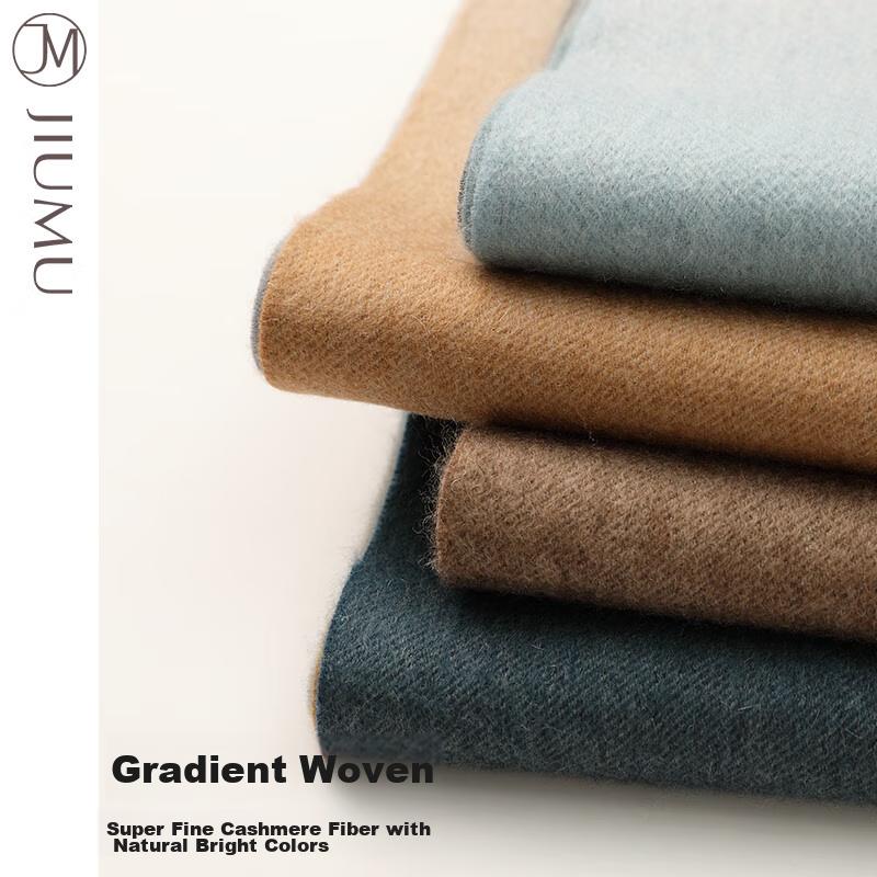 JIUMU 100% Cashmere Scarf for Women, Autumn And Winter Shawl, Ladies' Warm Neck Wrap, Birthday And New Year Gift Box Set