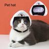 Lovely Cat Hat Soft Dog Hat Adorable Cartoon Taiyaki Shape Pet Dog Cat Headwear  Dress-up