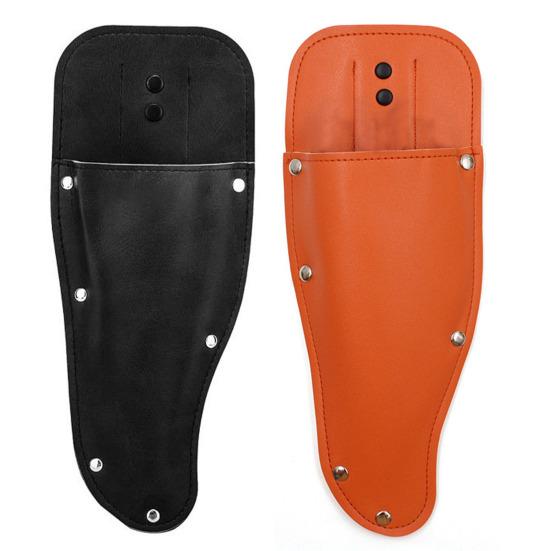 Gardening Shears Holster Garden Pruner Sheath Faux Leather Protective Cover Belt-Compatible Scabbard for Pruner Plier Shears