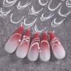 Fashion French 3D Simplified Line Nail Art Stickers Irregular Line Press On Nails Decals Manicure Decorations Diy