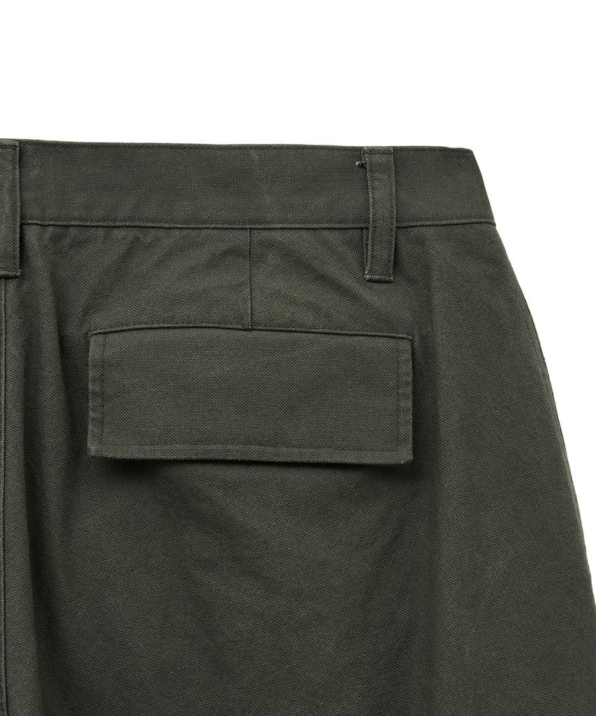 NOIRER Utility Strap Cargo Pants (Khaki)