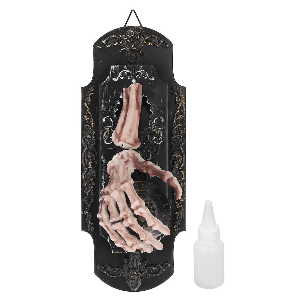 Sprühklingel Elektrischer Ton Sprühklingel Gruselige Leuchtende Spukklingel für Festivaldekoration