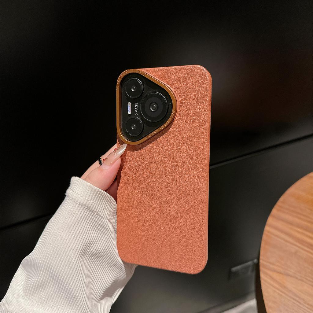 Handyhülle mit großem Loch und Litschi-Muster ist geeignet für Honor magic7pro, die geeignet ist für Honor magic7 Trend Vollschutz.