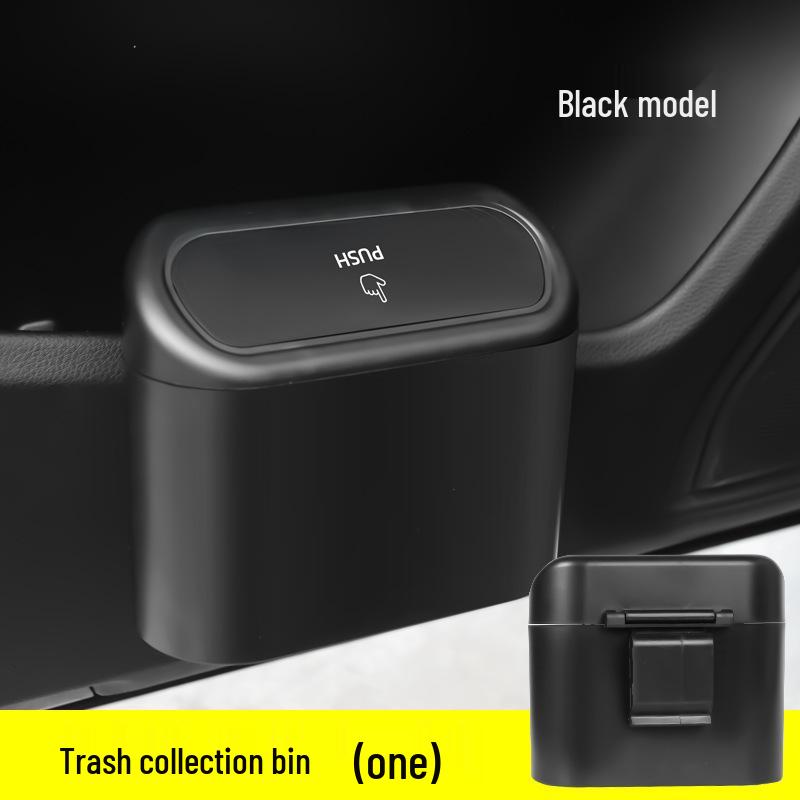 Multi-Function Hanging Car Trash Can and Storage Box