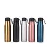 Portable Solid Color Insulated Cup 420/550ml Stainless Outdoor Water Bottle Leakproof Cold and Hot Thermal Cups