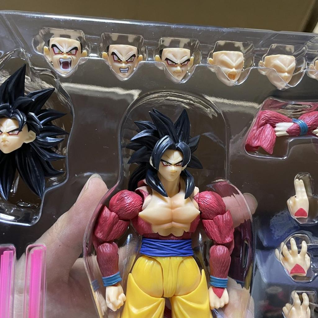 In Stock Black Hole Toys Son Goku Figure Dragon Ball Z Super Saiyan Son Goku Brute Evolution Anime Action Figures Model Toy Gift