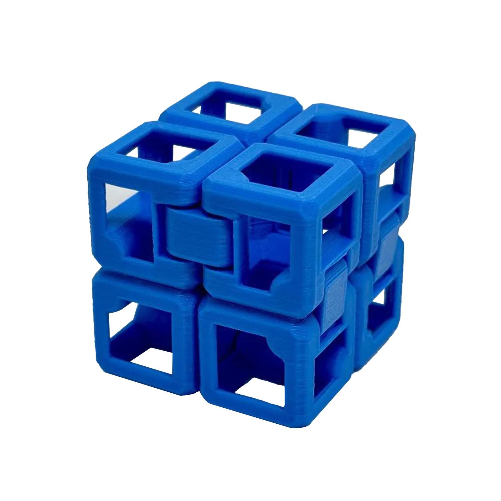 

Игрушка для декомпрессии, прощающаяся с тяжелыми устройствами для захвата, легкая структура с многогранным интерактивным дизайном, может активироваться One Size синий