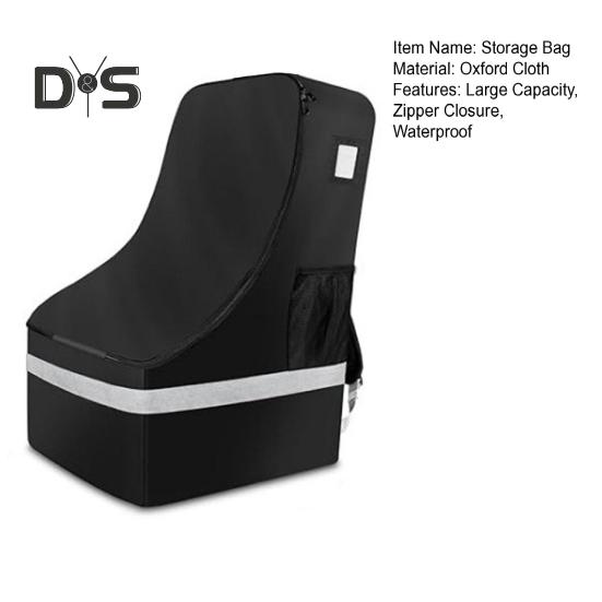 Infant Car Seat Travel Bag with Padded Straps Adjustable Design Large Capacity Water-Resistant Carrier Bag Infant Seat Travel Bag with Shoulder Strap