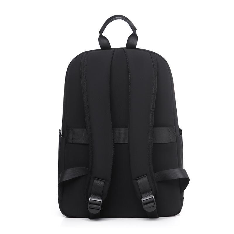 14-Inch Large Capacity Backpack for Men and Women, Customizable LOGO, Korean Style Schoolbag for Middle School Students