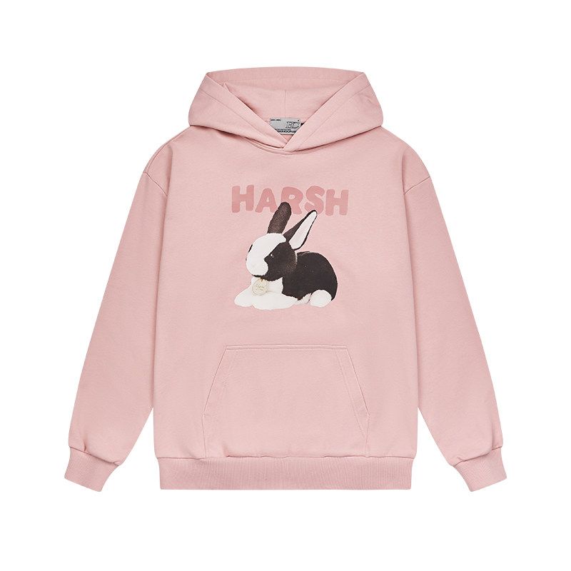 

Cute Stuffed Black and White Pullover Hooded Sweatshirt Doll Dirty Powder XL