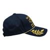 AVIREX Cap Men's Brand Logo Hat Long Brim American Casual Military AVIREX US NAVY Apollo Cap Stylish Navy Gold