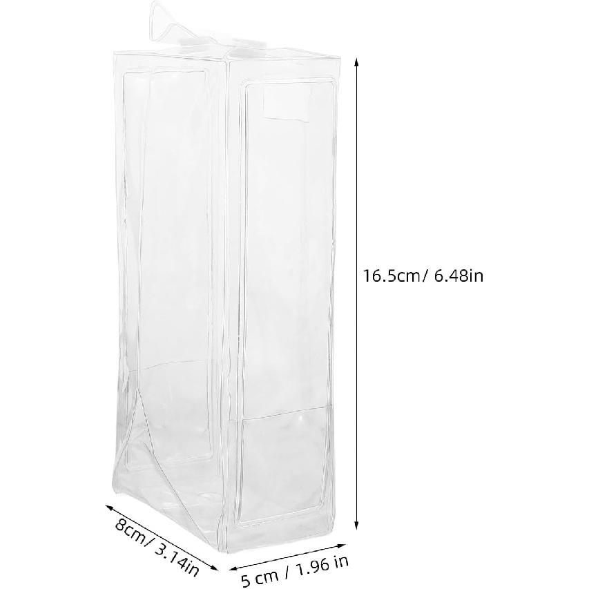 5Pcs Remote Control Case Clear Controller Protector Dust Covers Tv Remote Controller Sleeves Universal Detachable