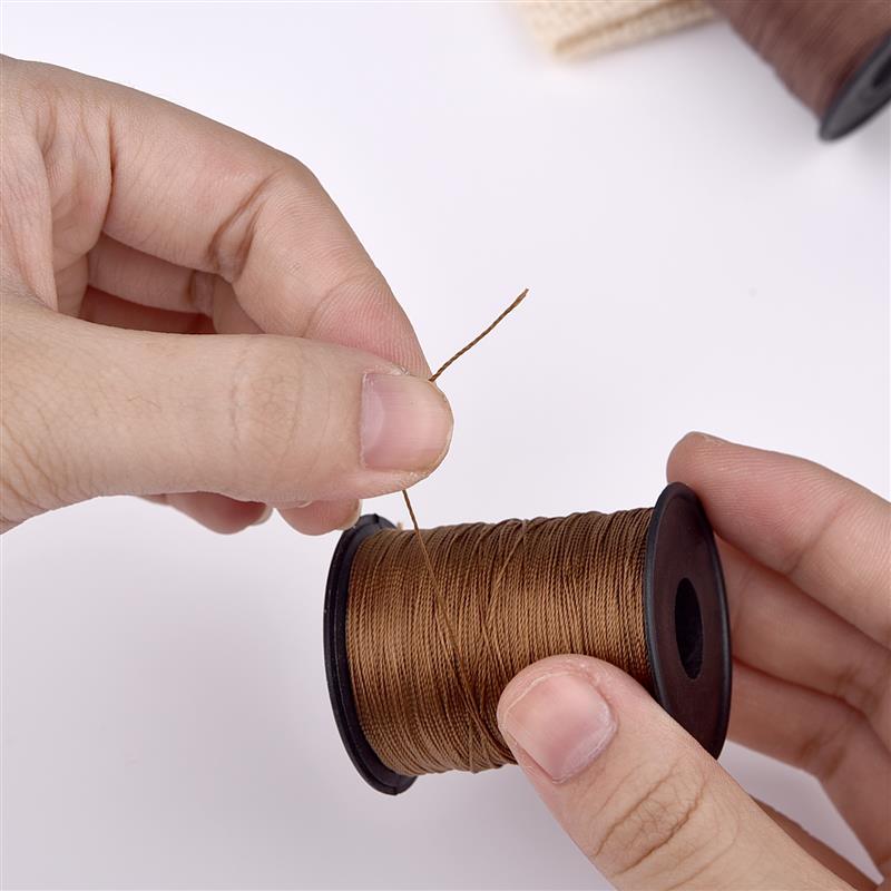 Nylon Thread 3 Shares (0.25mm Thin Line) Approximately 150 Meters Per Roll Leather Products Clothing Shoes Sewing