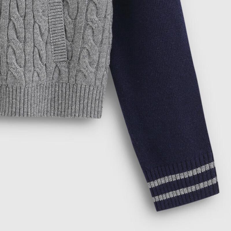 Women's Embroidered Logo Wool Blend Cable Knit Sweater