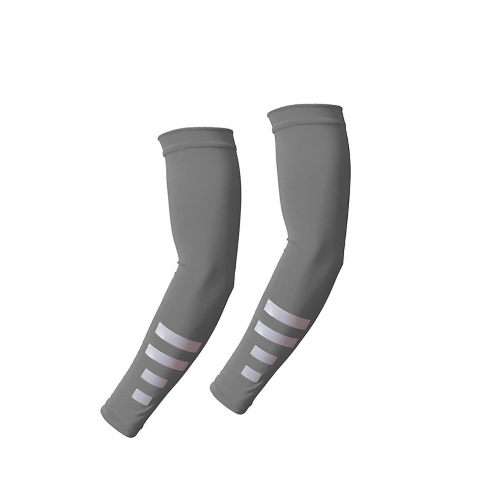 

Fluorescent Reflective Arm Warmers Quick-drying UV Protection Arm Covers Ice Silk Sleeves Night