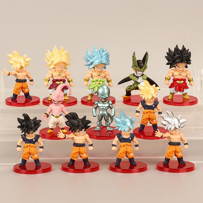 2nd Gen Dragon Ball Figures: Goku, Vegeta, Buu, Frieza, Cell Collectibles