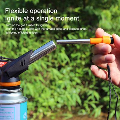 Elektrischer Zünder Keine Batterie erforderlich Piezoelektrisch Wasserdicht Tragbar Impulsfeuerzeug Zuhause Outdoor Herd Campingkocher Zubehör