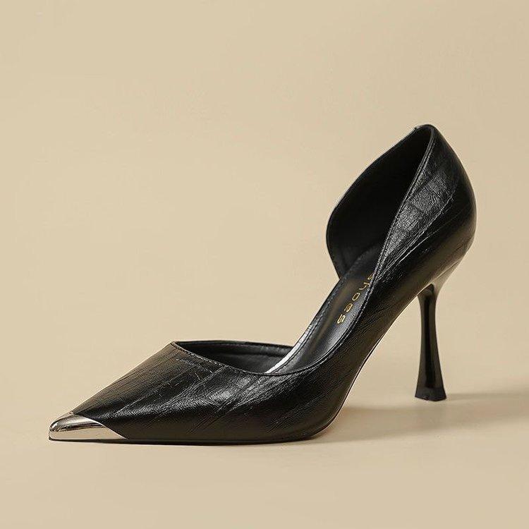 Luxury Pointed High-heeled Shoes for Women Summer Stiletto Sandals 2026 Sexy Slim Heel Design Suitable for Banquet Dresses Pump