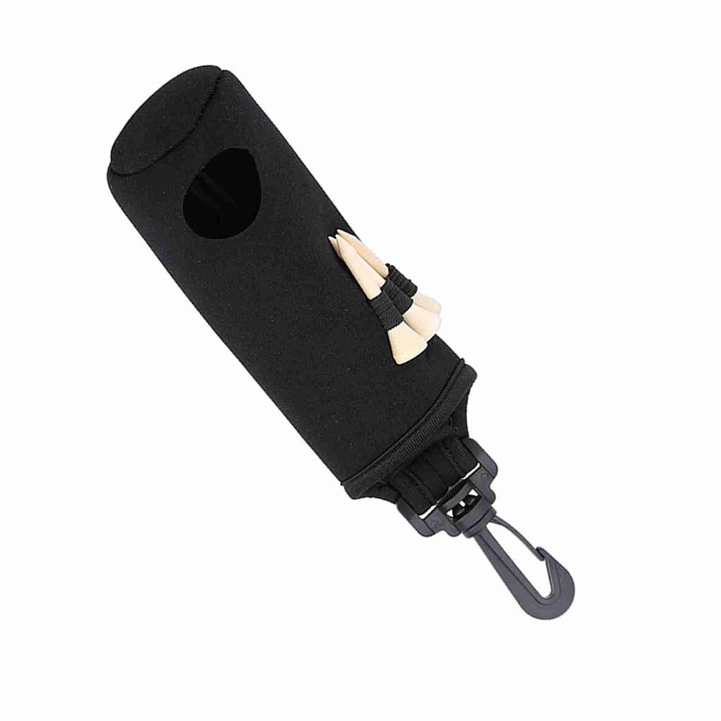 Golfballtaschenhalter-Clip Utility-Tasche Golfer-Organizer Golfzubehör Mit Tees Schwarz