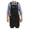 Waterproof Electrician Work Apron Pockets Thickened Canvas Tool Bag Carpenter Work Clothes  Baking