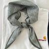 Pure Cotton Retro Fashionable Cashew Pure Cotton Rhombus Silk Scarf Japanese Spring And Summer Thin Scarf Casual Men And Women