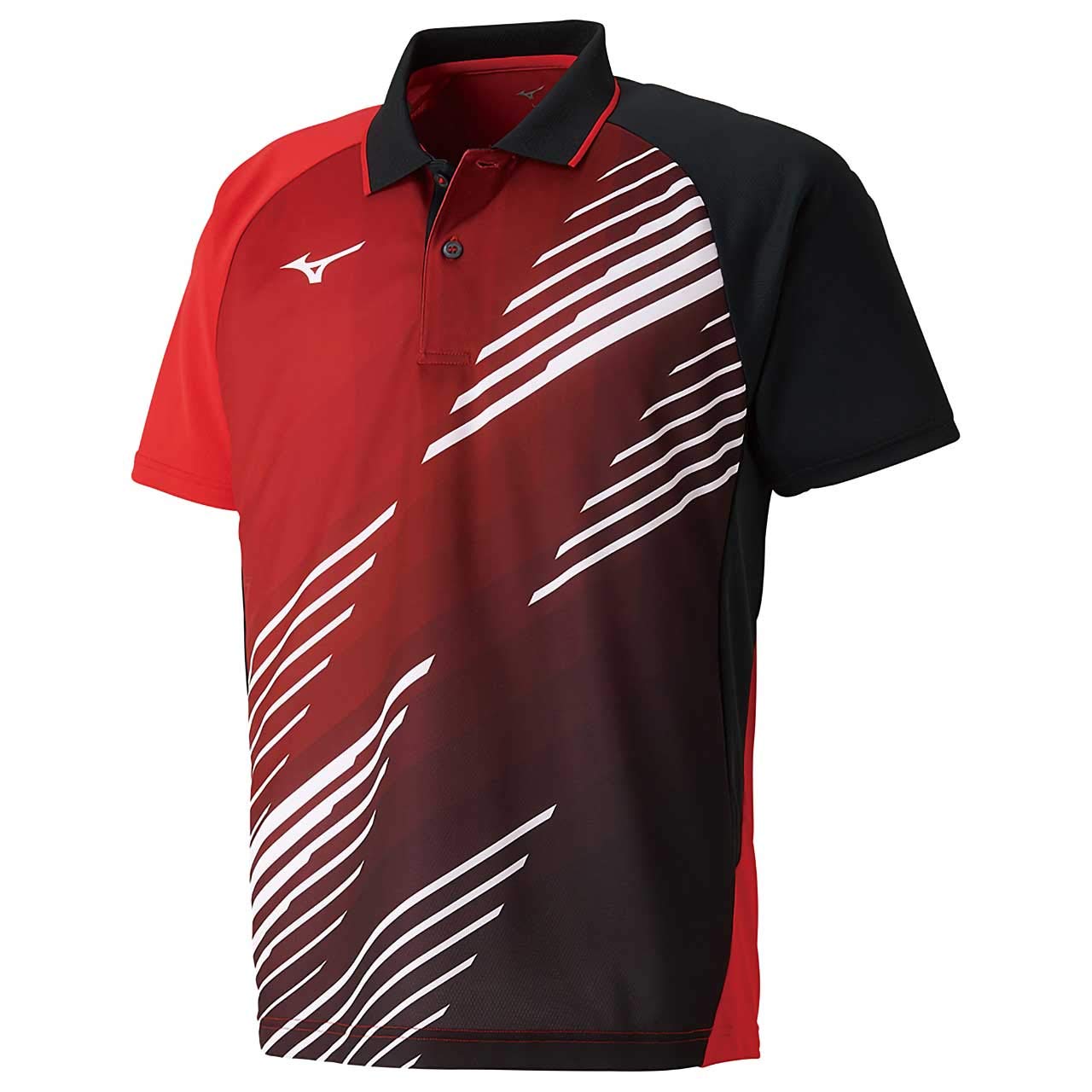 

Mizuno Table Tennis Game Short Dynamotion JTTA Chinese XS Shirt, Sleeve, Standard, Fit, Moisture-Wicking, Quick-Drying, Certified, 82JA9007, Red,