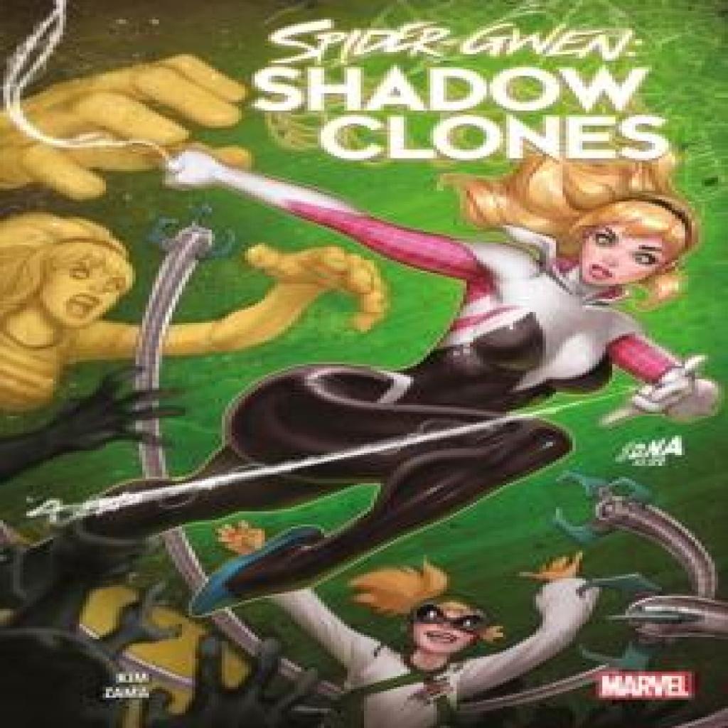 SpiderGwen Shadow Clones by Emily Kim Paperback Book 9781804911617