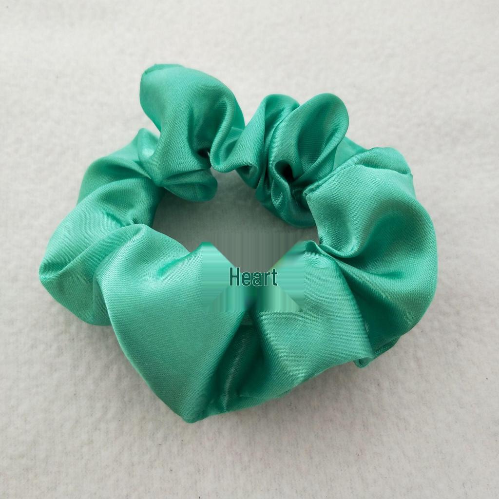 Satin Silk Hair Tie: High-End Women's Rubber Band for Elegant Buns