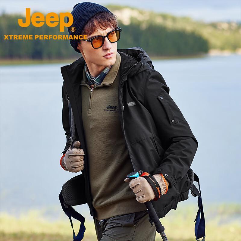 Jeep Men's Casual Outdoor Workwear Jacket