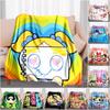 1PC The Powerpuff Girls Printed Blanket, All Season Lightweight Home Office Outdoor Nap Multifunctional Blanket A8