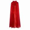 Langes Glitzer-Cape Vintage Glänzender Umhang Neues Halloween Cosplay Robe Festival