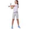 DECATHLON Comfortable Soft Stretch Shorts Children Grey