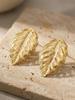 Women's Exquisite Leaves Stud Earrings, Exquisite Fashion Classic Jewelry Wholesale