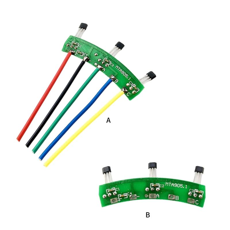 Electric Bike Motor Sensor Circuit Board for 4601 Sine Waves 500-2000W Electric Bike Hall Sensor