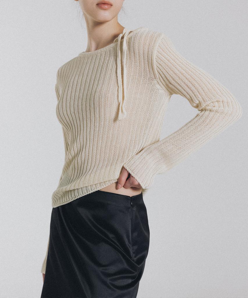 Annie'S Clue One Shoulder Long Sleeve (Ecru)