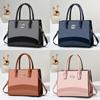 Stylish Minimalist Pu Leather Tote Bag For Women Large Capacity Versatile Design