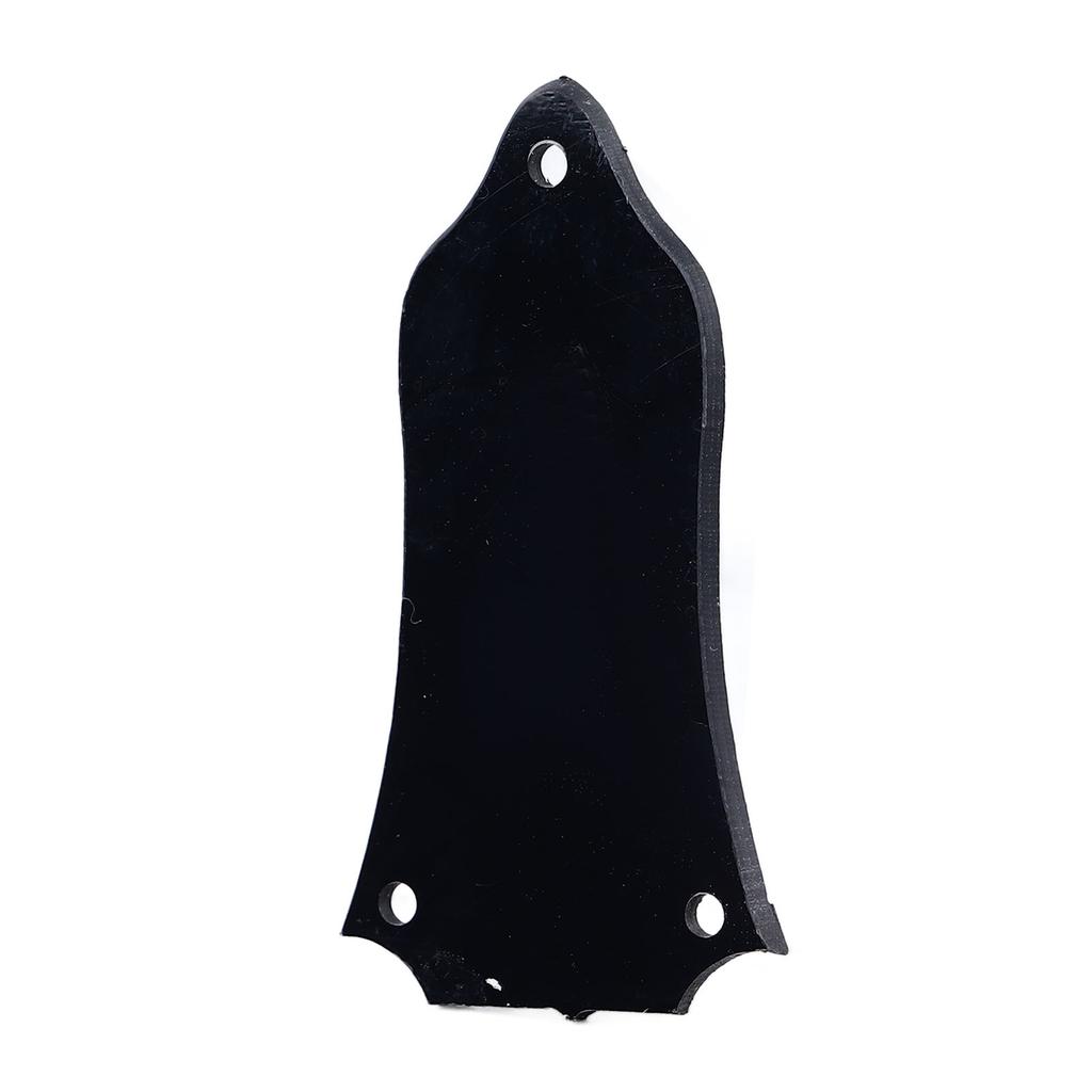 Electric Guitar Truss Rod Plate Plastic Sturdy Lightweight Decorative Truss Rod Cover Plate Black