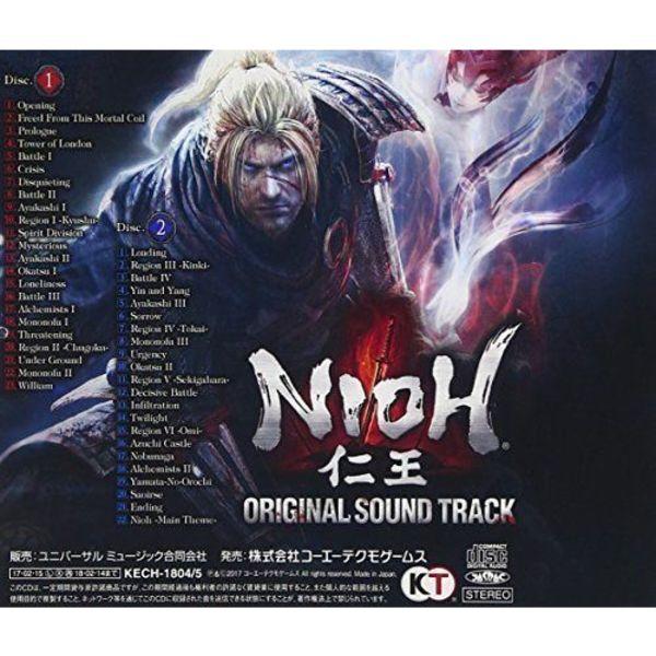 [CD] PS4 Game Nioh Original Soundtrack NEW from Japan