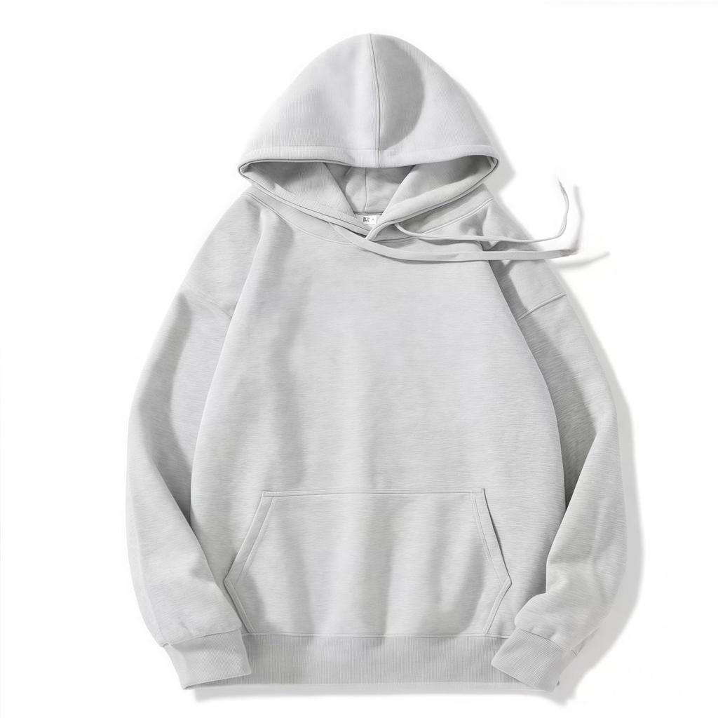 Customizable Men's Casual Loose Fit Hoodie 320g Cotton - Add Your Logo