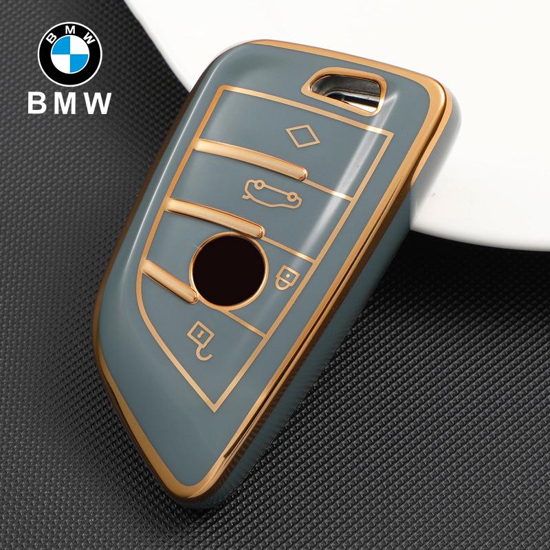 Soft TPU Car Remote Key Case Cover Protector Shell Fob For BMW X1 X3 X4 X5 X6 Series 1 2 3 5 7 G20 G02 G05 G31 G23 F34 F15 F40