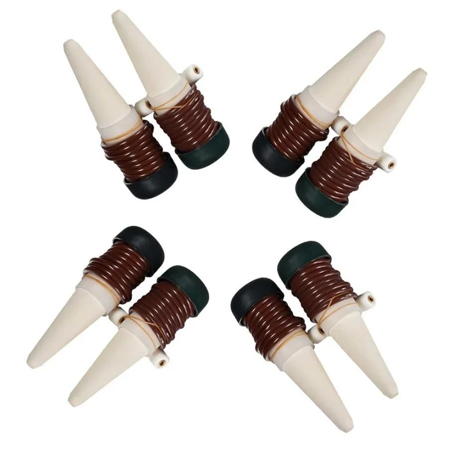 10/50pcs Adjustable Drip Irrigation Sprinklers, 1/4'' Micro Drippers for Watering System, Emitter for Garden Plants