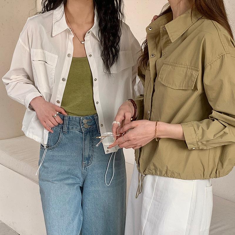 Thin Short Jacket for Women Long Sleeve Spring and Summer New Cardigan Small Top for Women