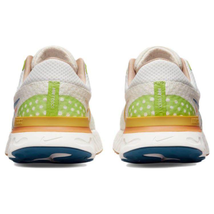 Nike React Infinity Run Flyknit 3 Sail Hot Curry Herren Sneakers Weiß Rift-Blau DV1744-141