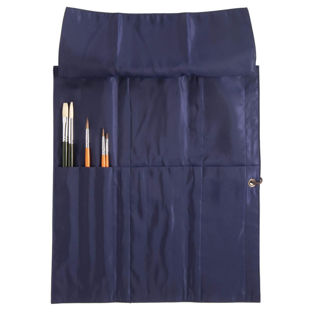 Namurataiseidou Brush Case, Long, Approx. 120 x 390mm, Navy